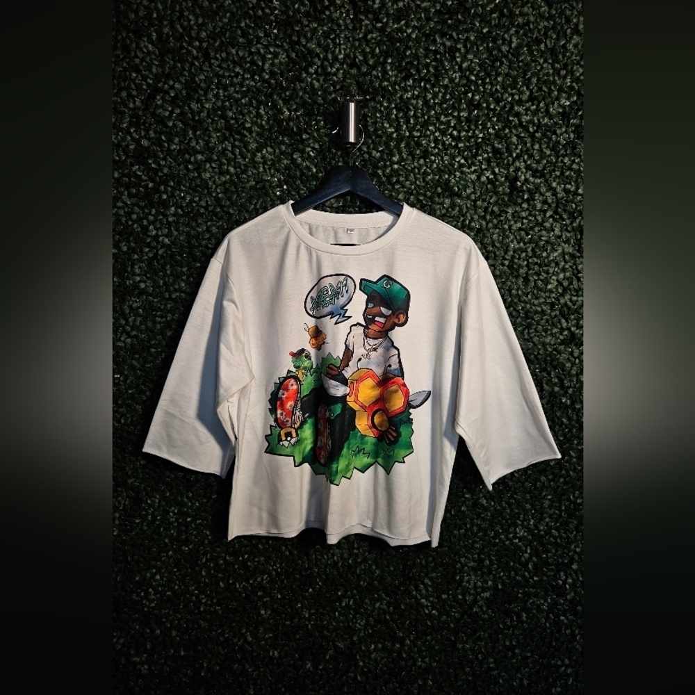 Kids Graphic White T-Shirt